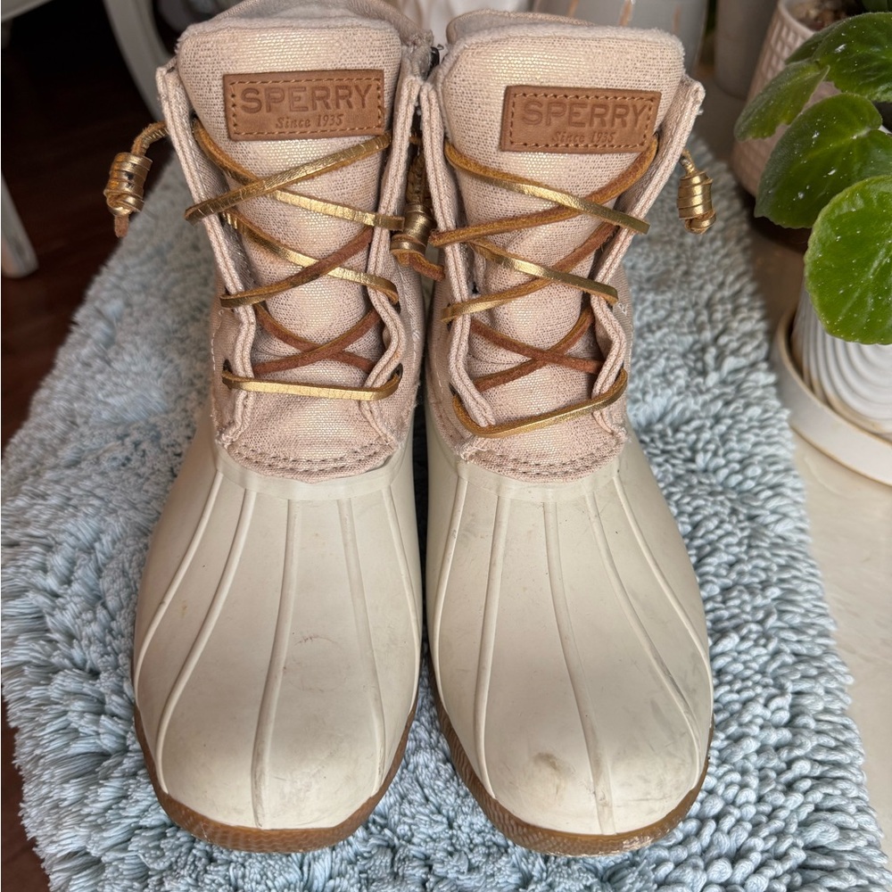 Sperry Women's Tan Duck Boots